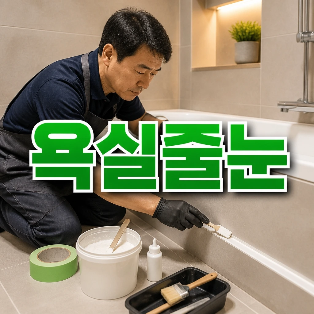 대전광역시 청소상담신청 - 욕실줄눈 관련 상담 안내 이미지