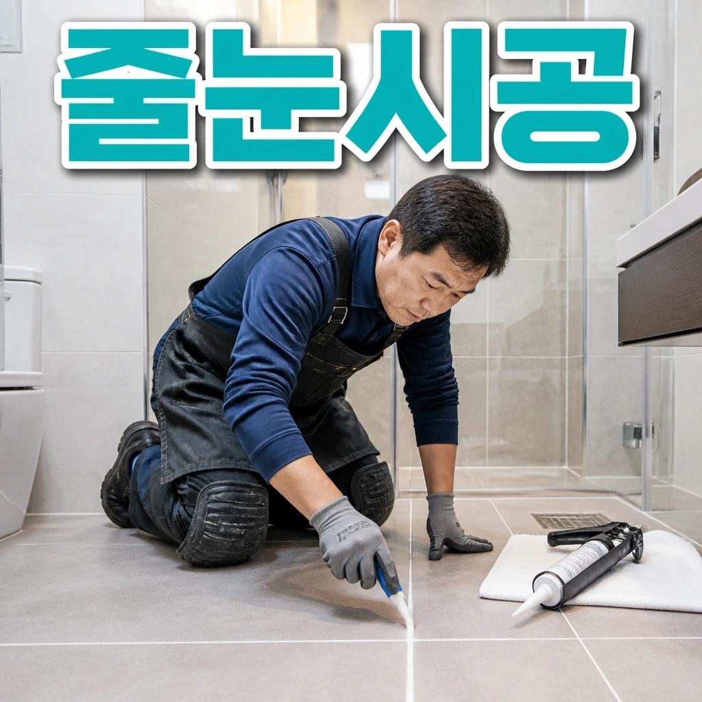 세종특별자치시 청소상담신청 - 줄눈시공 관련 상담 안내 이미지