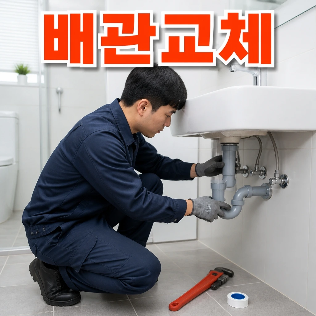 인천광역시 누수수리업체 - 배관교체 관련 상담 안내 이미지