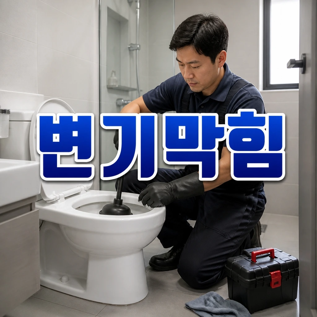 경상북도 누수수리업체 - 변기막힘 관련 상담 안내 이미지