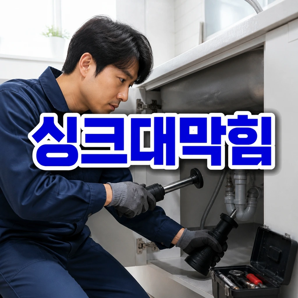 서울특별시 누수수리업체 - 싱크대막힘 관련 상담 안내 이미지